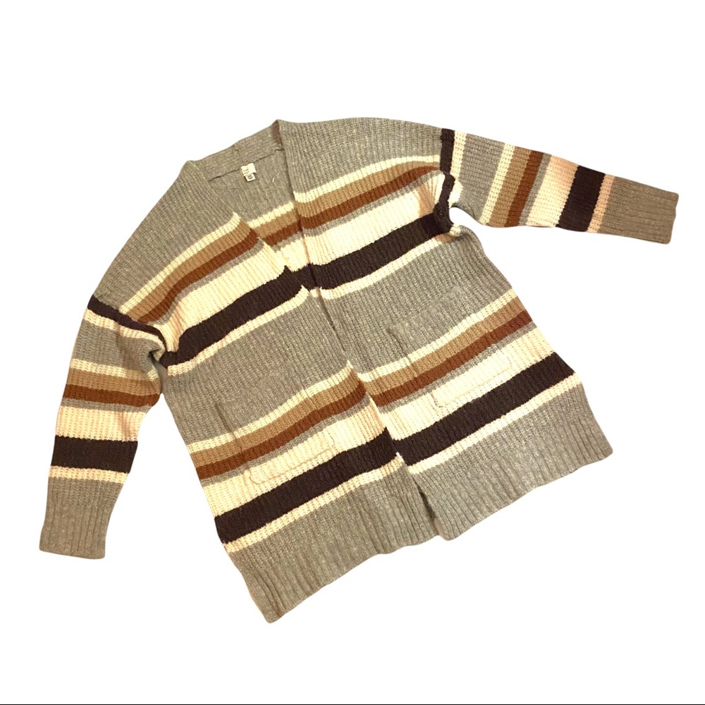 A New Day women’s open front blocked colored cardigan size XXL.